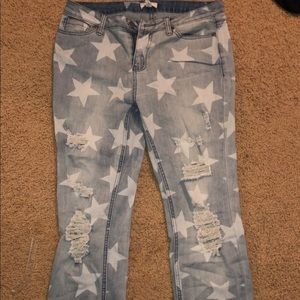 Easel LA Star Jeans